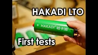 Testing new Hakadi LTO cells