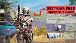 Free Spectre- Bones In S4 Call Of Duty Mobile COD MOBILE