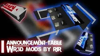 Realistic Announcement table for WR3D || WR3D items