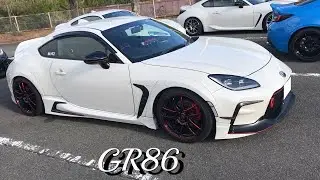 TOYOTA GR86 in KANSAI 86BRZ MEETING2023.12.3京都嵐山 GR PARTS WORK ワーク