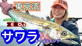 【サワラ釣り】東京湾サワラキャスティング初挑戦‼︎in木更津ZERO'sさんにて