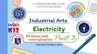 TLE/TVTE Majorship: LET Review (Drill) 50 Items for September 2025 Part 3  ELECTRICITY