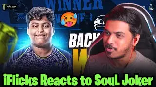 iFlicks Reacts to SouL Joker BGMS Gameplay | iQOOSouL