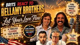 70's Classic The Bellamy Brothers – Let Your Love Flow | BRIT POPS REACT