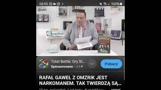 Czy wiedziałeś, że ten przestępca Rafał Gaweł, ośrodek Monitorowania Zachowań Rasistowskich I Ks