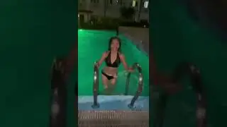 Night swimming at the Sea Residences Pool #Condo #searesidences #pasay #moa #manila #philippines 🇵🇭