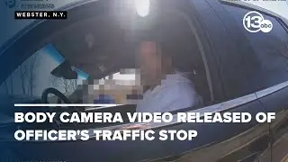 Webster police release body camera video of officer's traffic stop that prompted investigation
