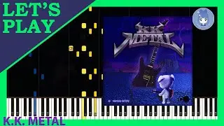K.K. Metal from Animal Crossing: City Folk [Piano Tutorial]