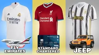 Football Kits Sponsors 2020 - 2021 ⚽ Football Sponsors List ⚽ Footchampion