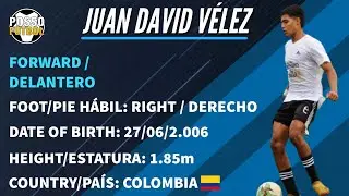 Juan David Vélez - Forward - Delantero 2023 HD