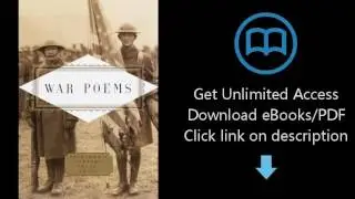 Download War Poems (Everyman's Library Pocket Poets) [P.D.F]