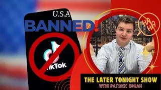 USA BANNED TikTok🤣Canada joins America? #comedy #trending #politics #tiktok #tiktokban #51ststate