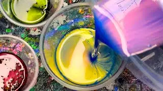 You Won't Believe What Mixing 10 Leftover UNLABLED Colors Creates