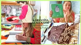Sahurdan İftara Vlog | Mozaik Pasta, Kıymalı Makarna, Patatesli Yumurta Ramazan Nasıl Geçiyor?