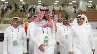 🎥من زيارة صاحب السمو الملكي الأمير سعود بن نهار بن سعود،محافظ الطائف للمركز الإعلامي الرئيسي للبطولة