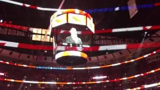 Blackhawks Game National Anthems 10-24-16