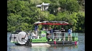 Pedal Barge on Lake Austin