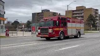 Toronto Fire S232 Responding