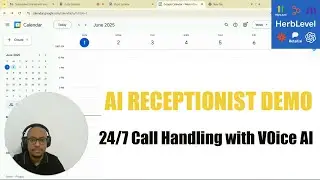 HerbLevel AI Receptionist Demo | Book, Reschedule & Cancel Appointments Automatically!