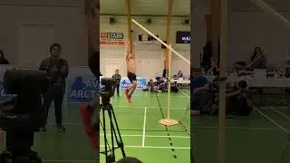 One Foot High kick. Arctic Games 2025 Ilulissat. Participants: Alaska, Nunavik, Nunavut, Greenland.