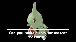 Making A Larvitar Pokemon Mascot Costume In 2024 Request #request #mascotcostume (Draw A Concept)