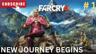This Game is CRAZY 😱.. welcome to kyrate🙏🙏..Cry 4 Gameplay #1#farcry4 
