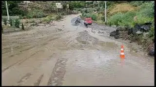 Nevşehir Tatlarin'de sel felaketi! 15 küçükbaş telef oldu