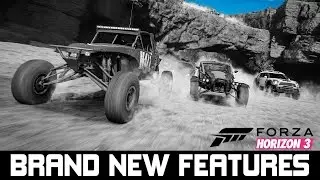 Forza Horizon 3 - NEW ONLINE FEATURES - Build your own festival, New Online Modes, AND MUCH MORE