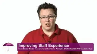 Karen Dawber - Improving Staff Experience - Energise for Excellence (E4E)