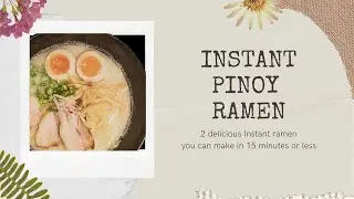 Ramen Recipe || Budget mode
