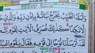 Ngaji surah al-a’raf ayat 58-104