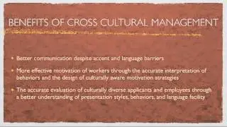How Cross Cultural Management Improves Your Business