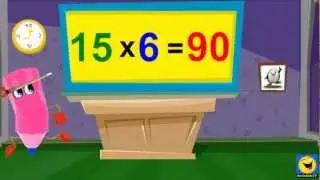 PreSchool Tutorial | 15 Times Table Twice | Nursery Rhymes & Kids Songs With Lyrics