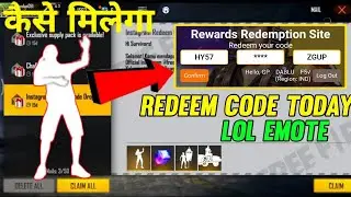5 October Redeem code Today l FF REDEEM CODE TODAY l FREE FIRE REDEEM CODE TODAY I AAJKA REDEEM CODE