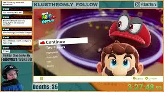 LaxrGary threatens twitch chat (jokingly) | Super Mario Odyssey Clip