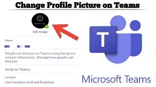 How to Change Profile Picture on Microsoft Teams app | Update Profile Pic on Teams | Techno Logic