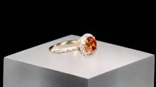 Fancy Deep Orange Diamond Ring 2.34 Carats from M.S. Rau Antiques