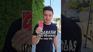Если вы использовали UNO REVERSE в РЕАЛЬНОЙ ЖИЗНИ!! #шорты ⏪️😅