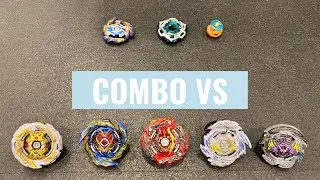 Mirage Helios vs The Gauntlet | Beyblade Combo | Beyblade Burst Superking ベイブレードバースト ベイブレードコンボ