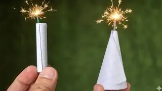 🤯 Matchstick Secret: DIY Firework Cascade & Powerful Cracker