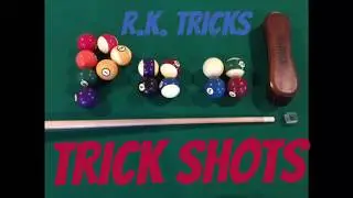 Pool Trick Shots 🎱 l R.K. Tricks