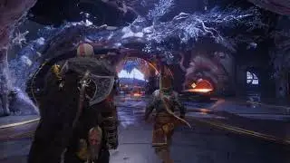 god of war ragnarok🌨️❄️🥶