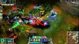 Thresh double kill and sacrifice for the ace