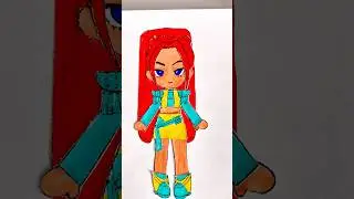 KPOP DEMON HUNTERS/ Sticker Book DIY #huntrix #sajaboys #rumi #mira #zoey