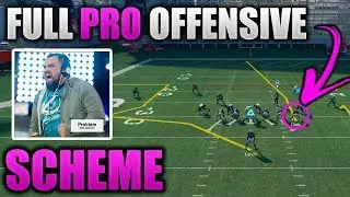 FULL PRO OFFENSIVE SCHEME - SIMPLE BREAKDOWN | DOMINATE ON OFFENSE | Madden 18 Offensive Scheme