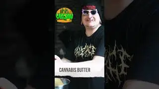 OMG 😱 Die beste Cannabis Butter der Welt!: Cannabis Butter / Cannabutter 🌱 | iihhVegan #shorts