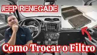 PARA RENEGADE E COMPASS  COMO TROCAR O FILTRO DE AR | FA&Ccedil;A VOC&Ecirc; MESMO