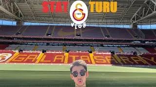 GALATASARAY 'NEF ARENA' STADYUMUNU GEZDİK! | SON ŞAMPİYONUN EVİNDE MÜZE-STAD TURU! | VLOG