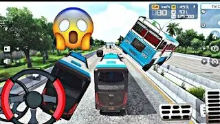 Euro Bus Driving Game Public Transportation 2024 - Indonesia Bus Simulator Android Gameplay #659 