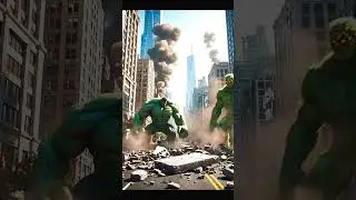 Hulk vs Swamp Thing #epicbattle  #foryou #avengers #venom #youtubeshorts #cinematicreel #trending